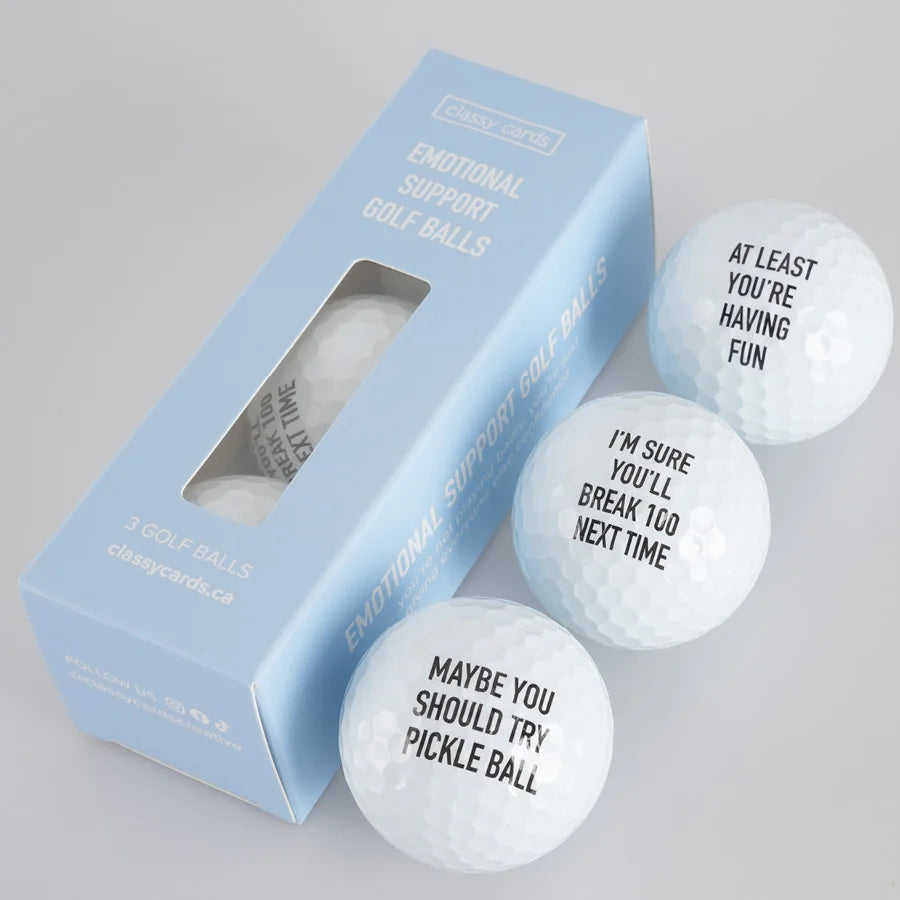 Emotional Support Golf Balls