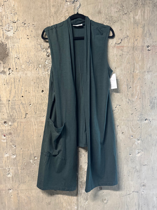 Bryn Walker Sleeveless Cardigan Vest Small