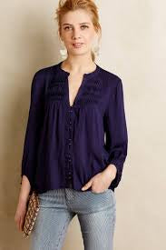 Maeve Pintuck Blouse