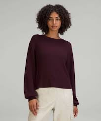 Lululemon Reversible Crossover Sweater Size 6/8