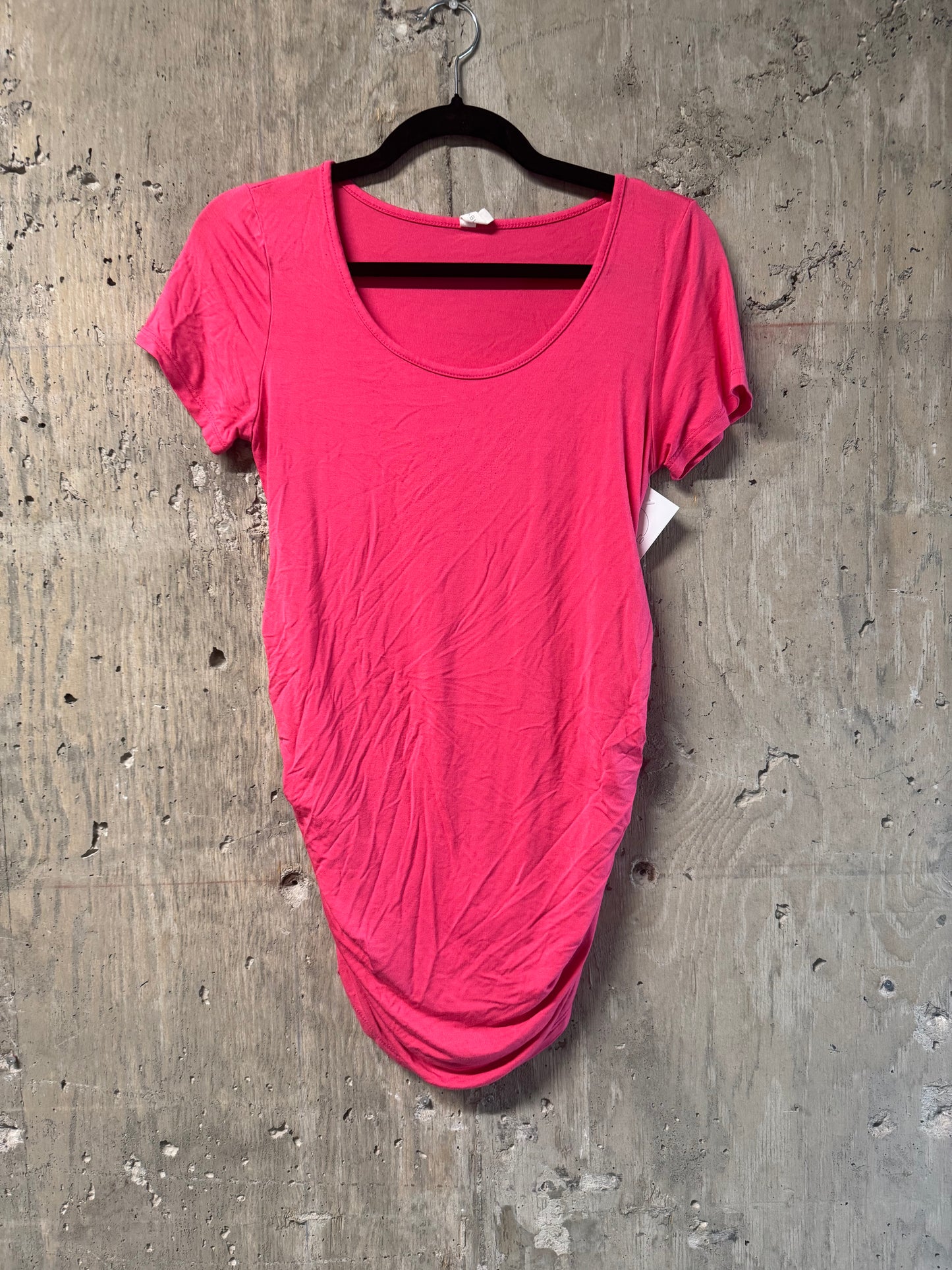 Pink Blush Maternity Top Pink Small