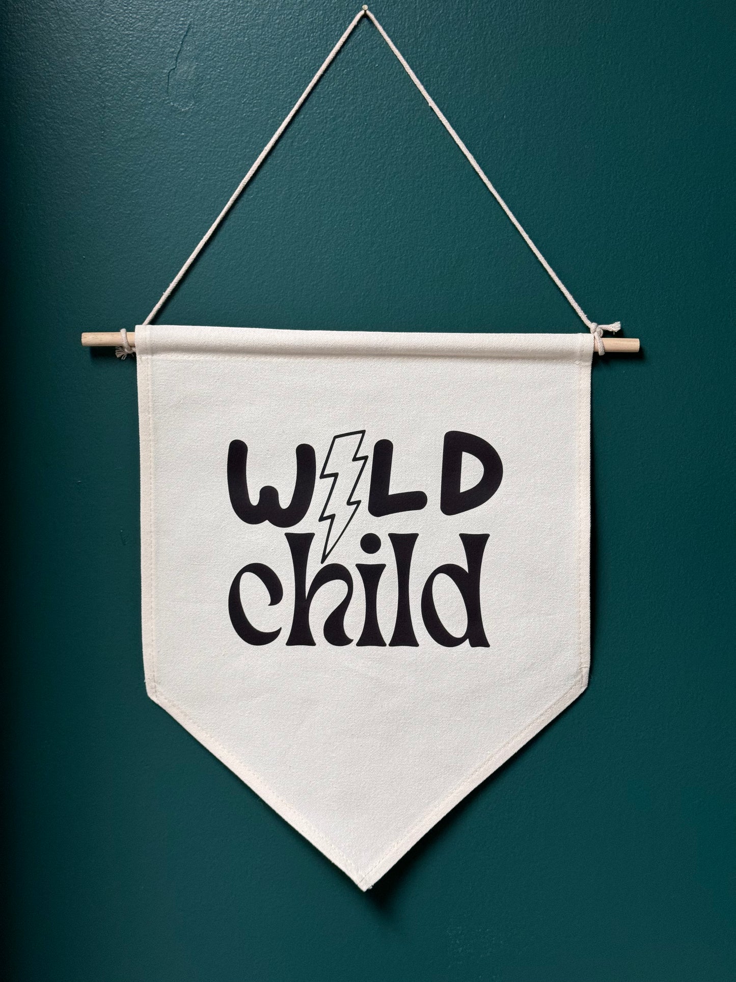 Wild Child Canvas Wall Hanger