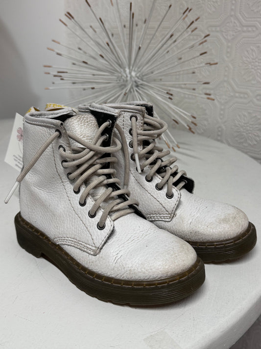 Doc Martens White Boots - Size 13.5