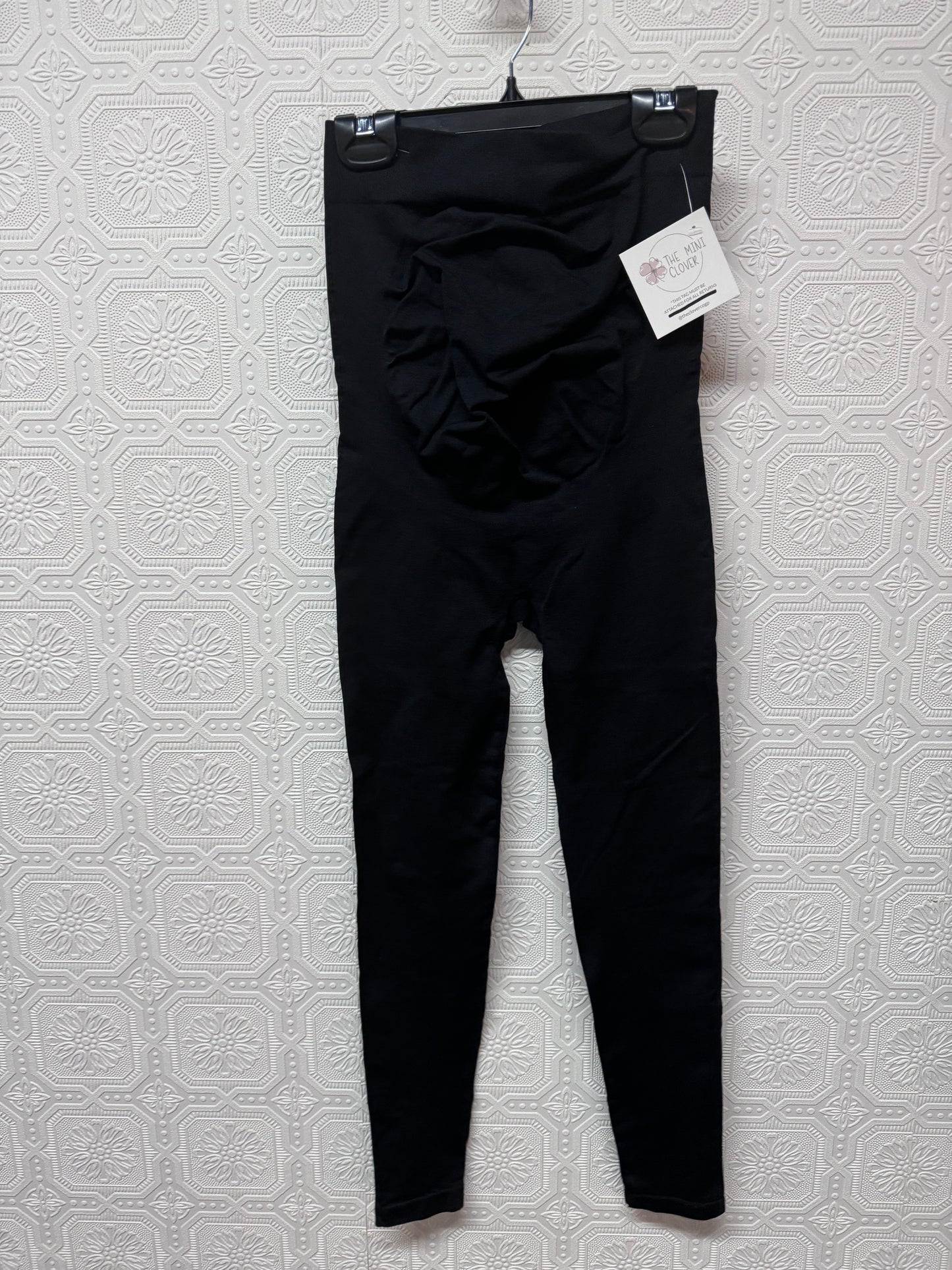 Blanqi Everyday Maternity Belly Support Leggings Black - Size Small