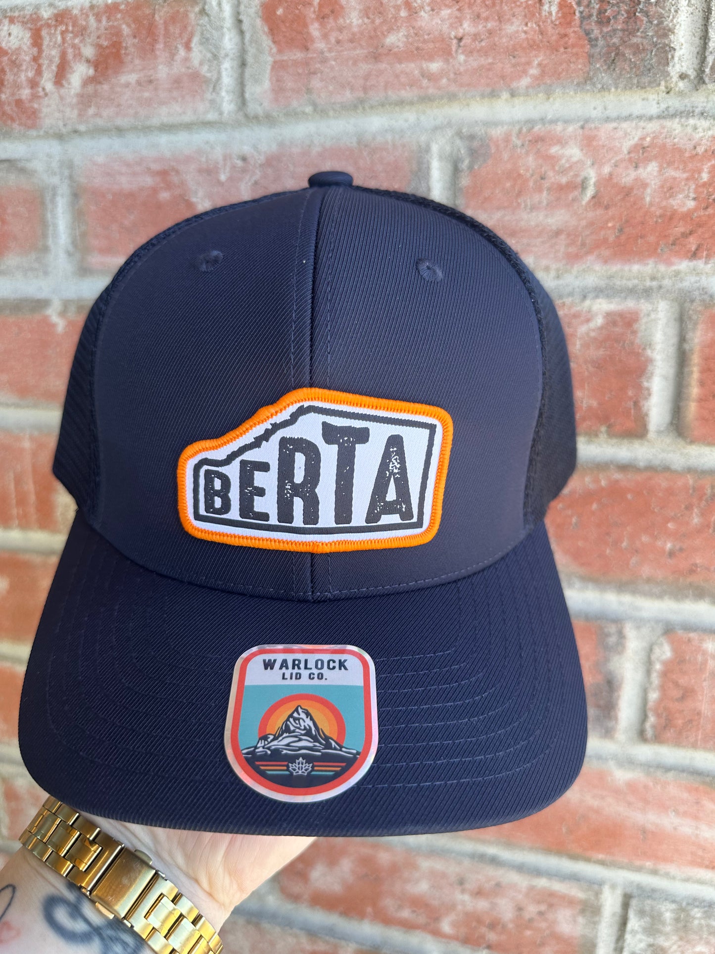 Berta Classic Snapback Hats | Warlock Lid Co | Adjustable Trucker Cap