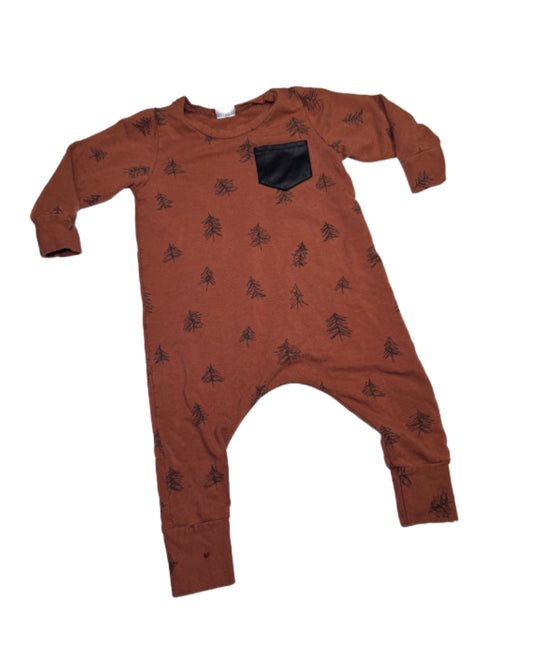 Posh & Cozy Romper 6/12m