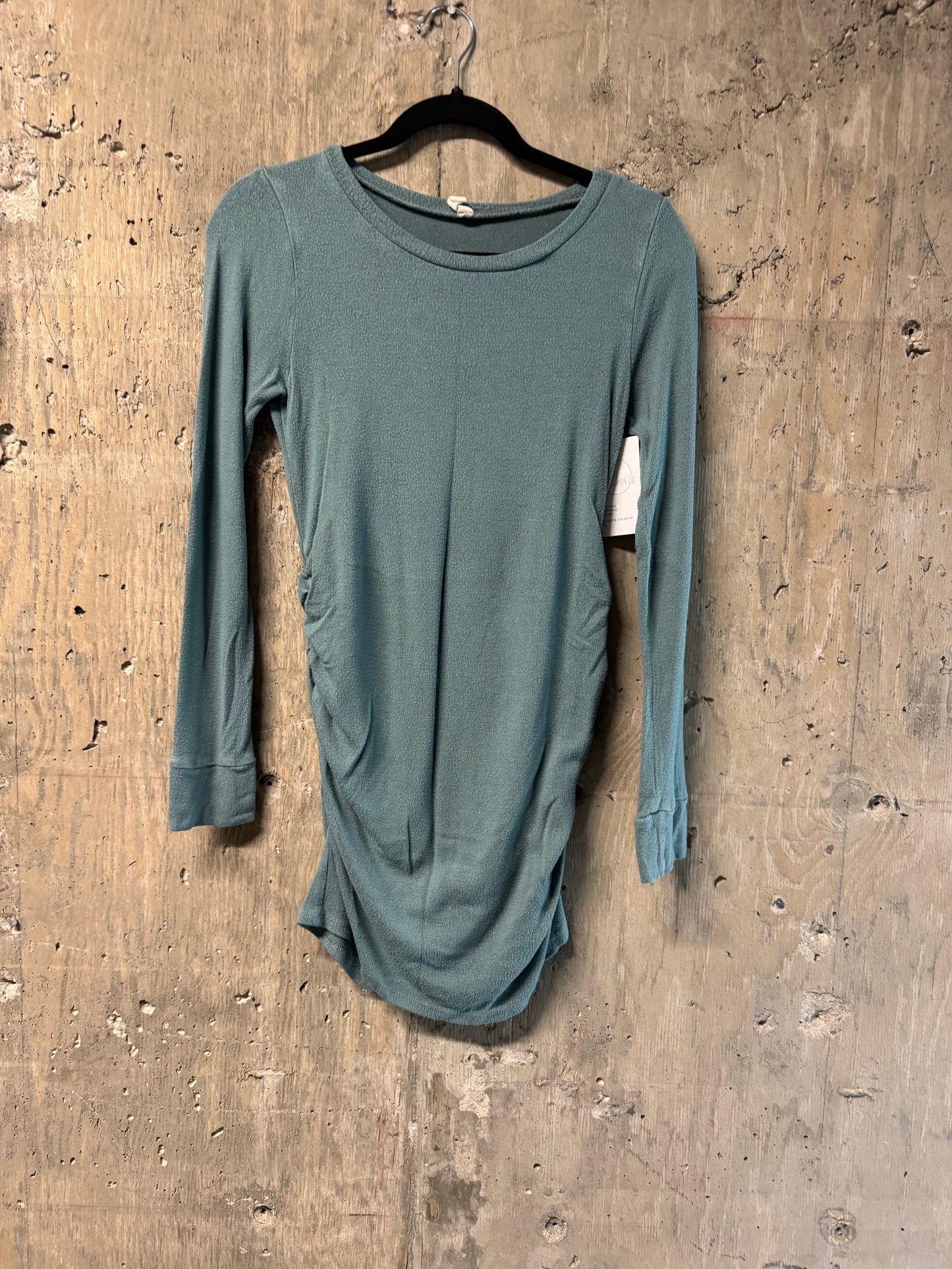 Hello Miz Green Maternity Dress Small