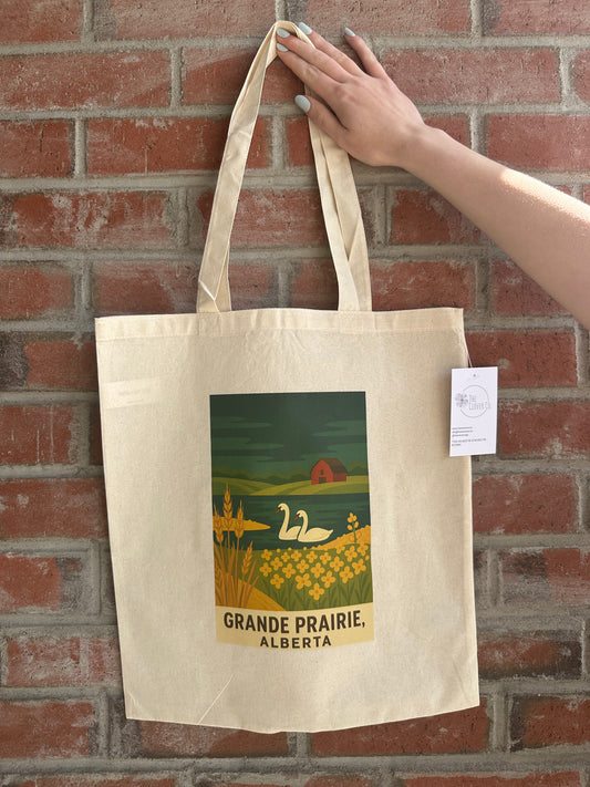 Grande Prairie Canvas Tote