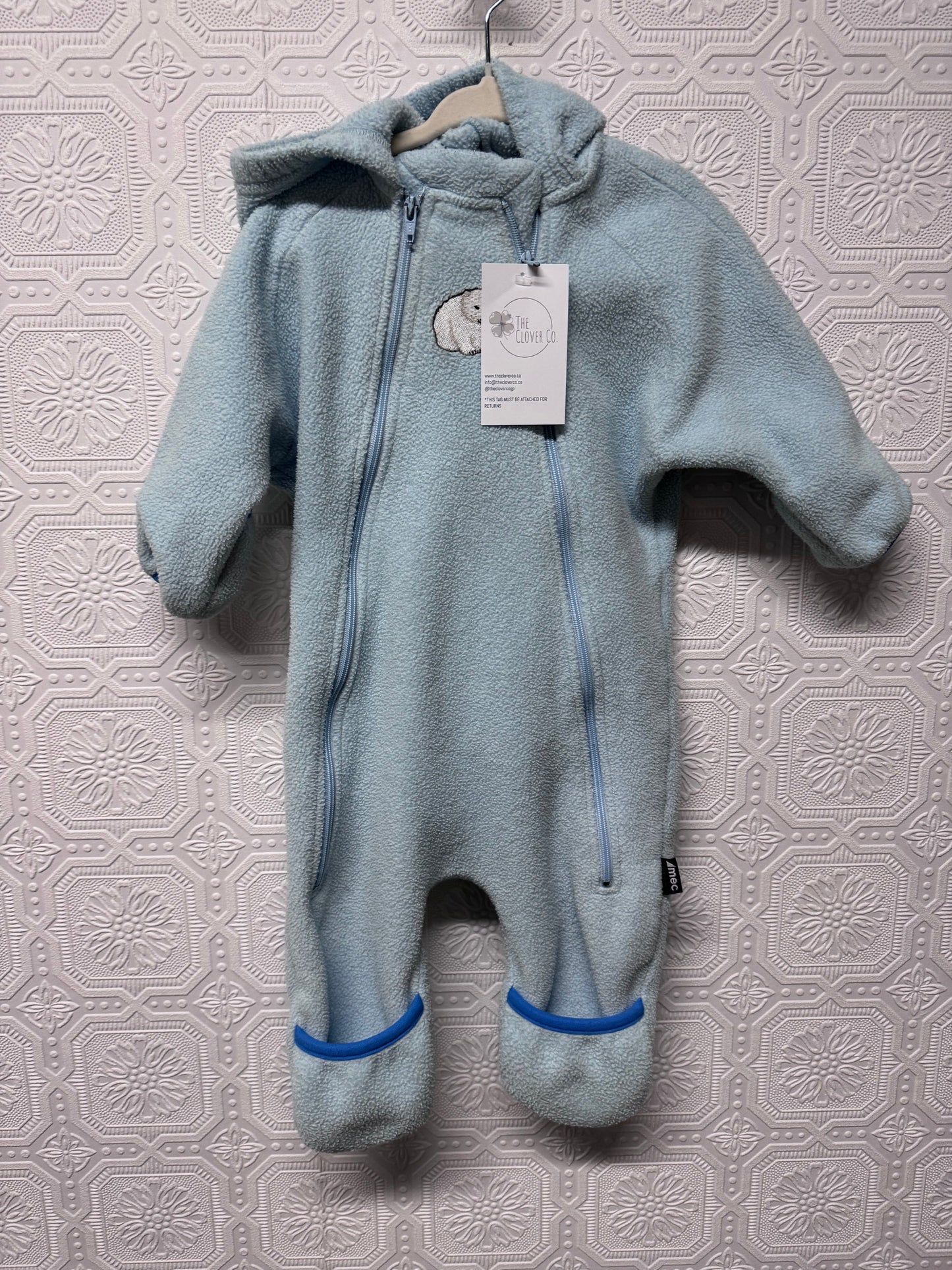 MEC Blue Bunting Suit - Size 6 Months