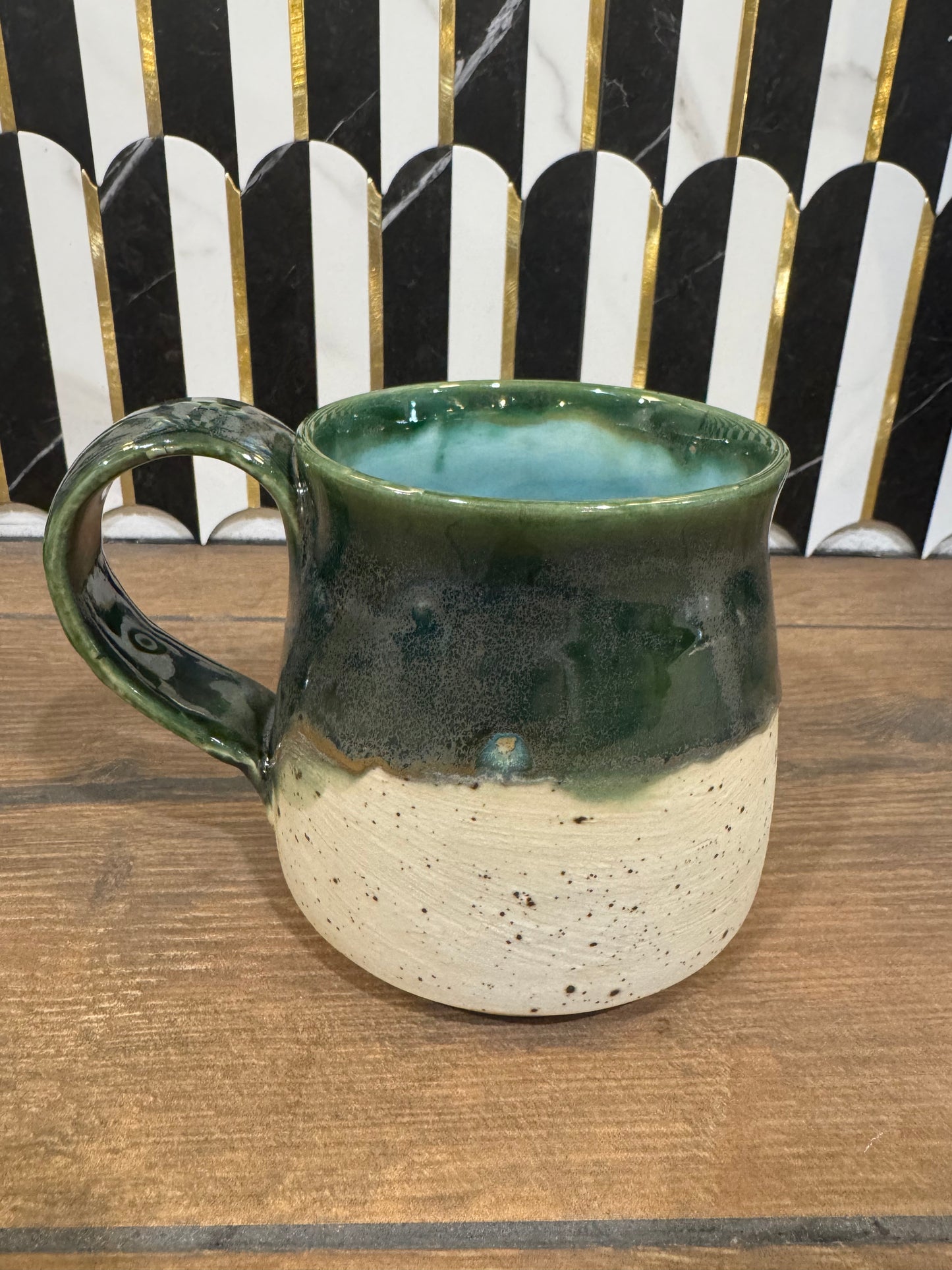 Ceramic Pottery Mug- S