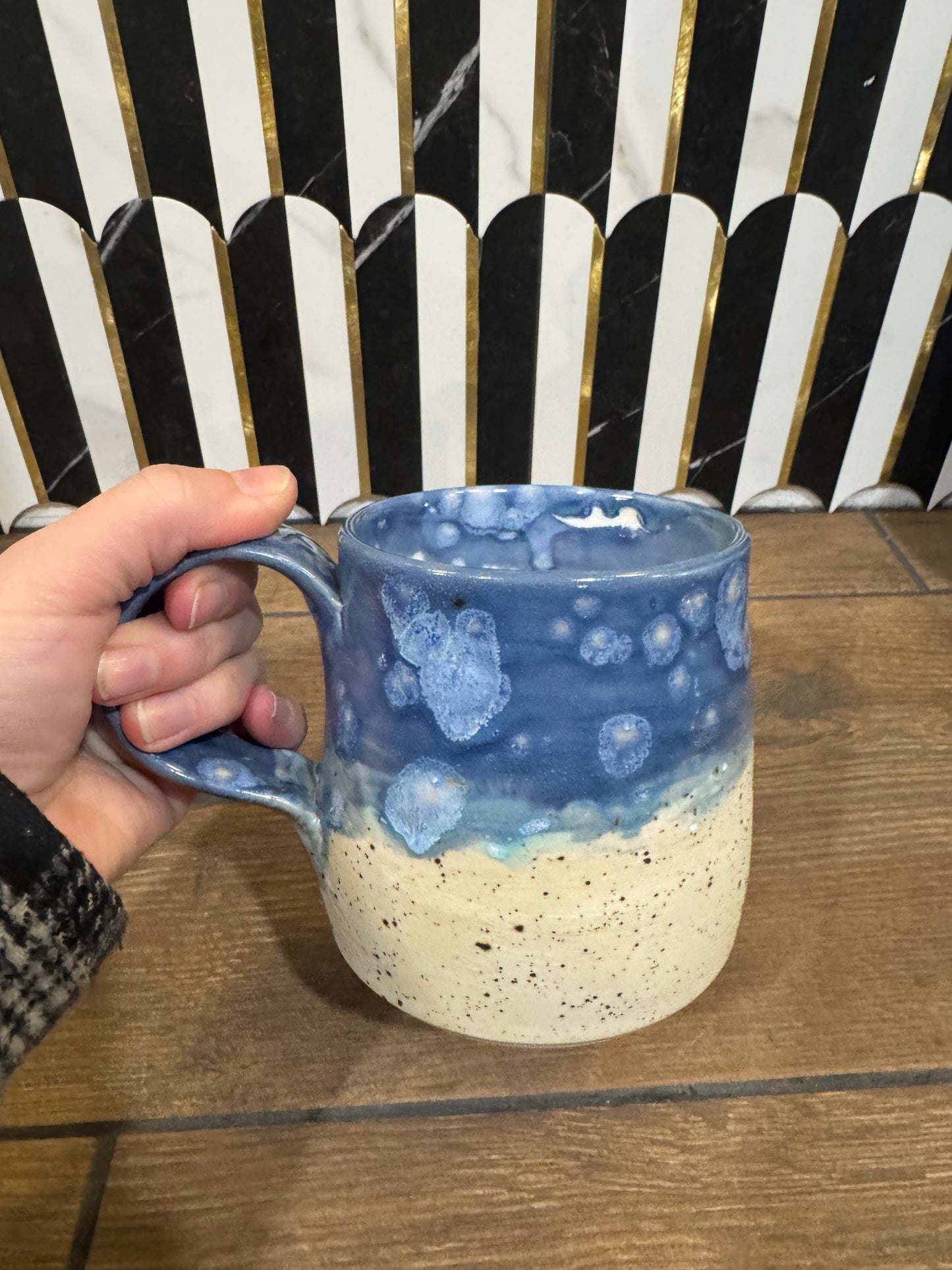 Ceramic Pottery Mug- D