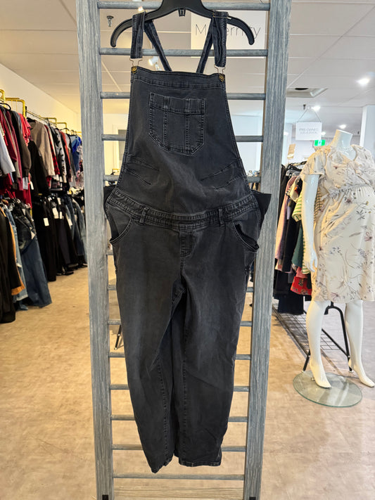 Paisley Sky Maternity Overalls- Size XL