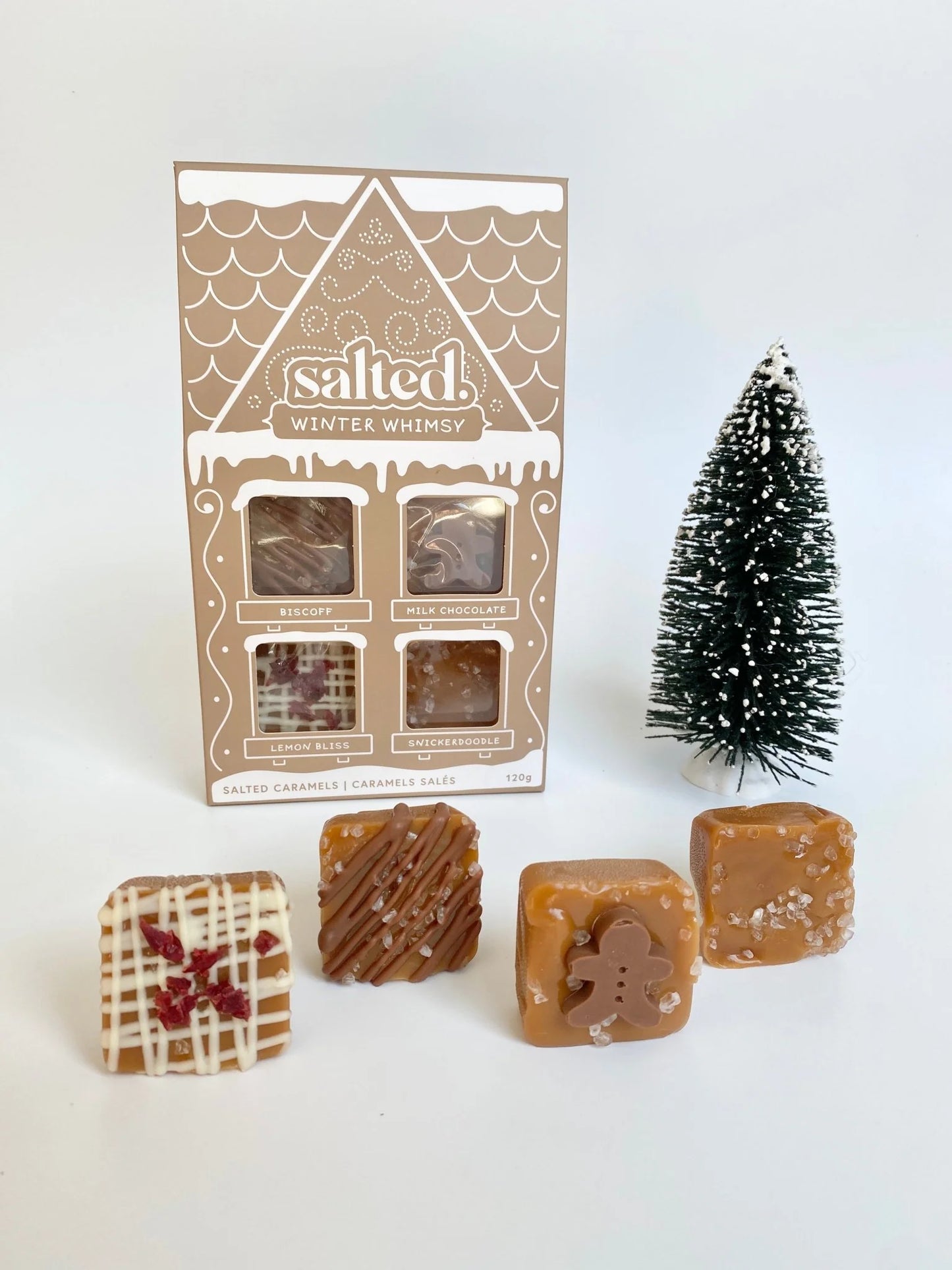 Salted Winter Whimsey 4pc Caramel