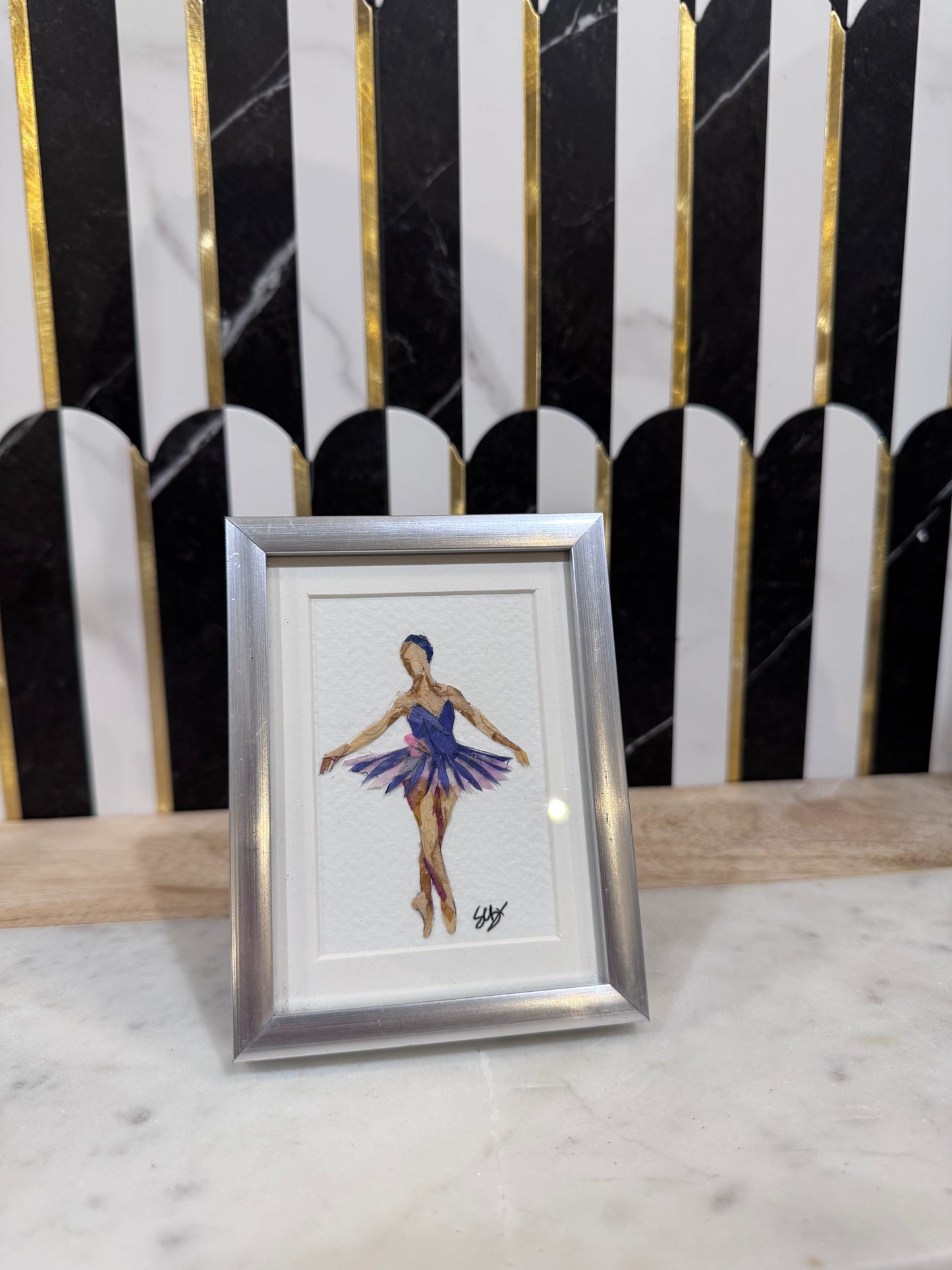 Floral Garden Art - Mini Ballerina