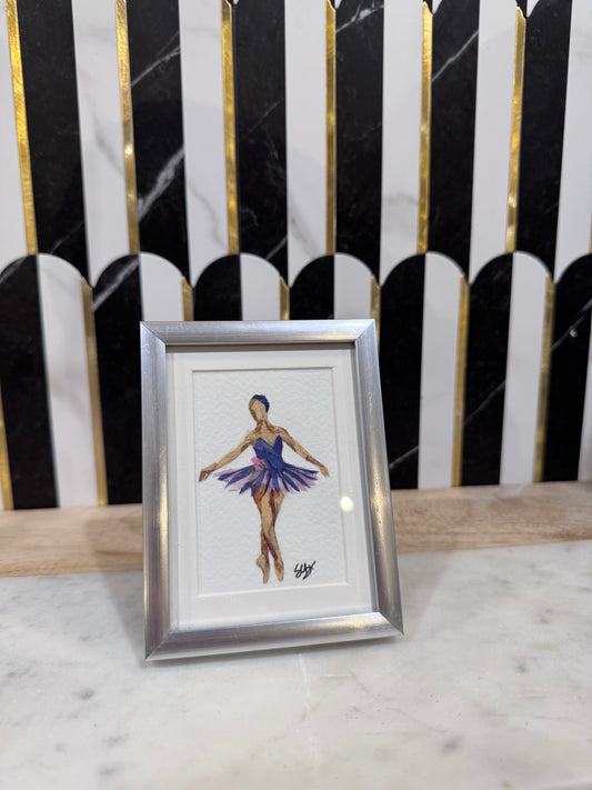 Floral Garden Art - Mini Ballerina