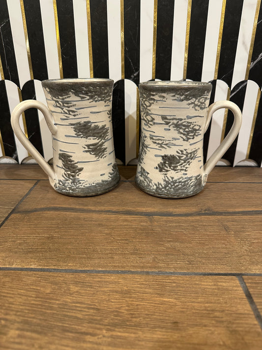 Large Pottery Mugs