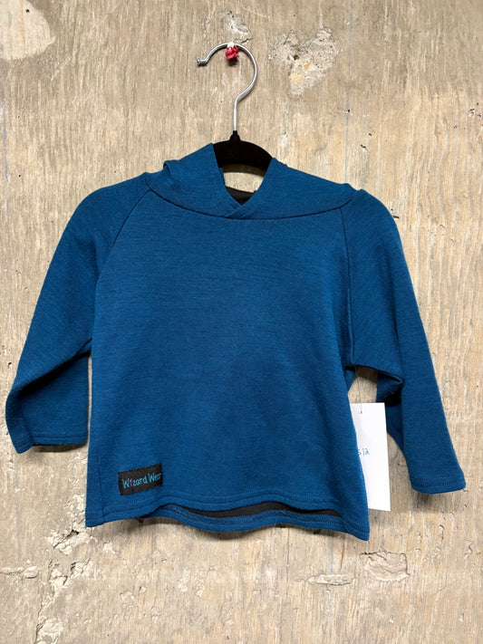Wizard Wear Dark Blue Hoodie - 12 Months