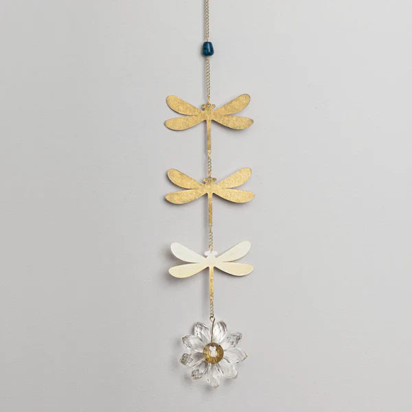 Suncatcher - Dragonfly Blue Apatite