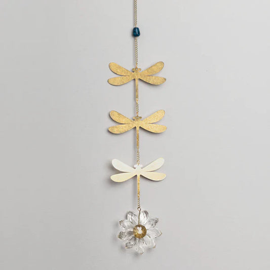 Suncatcher - Dragonfly Blue Apatite