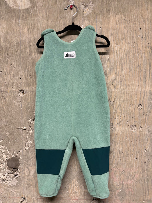Mountain Equipment Company Fleece Overalls Mint Green - 6 Months
