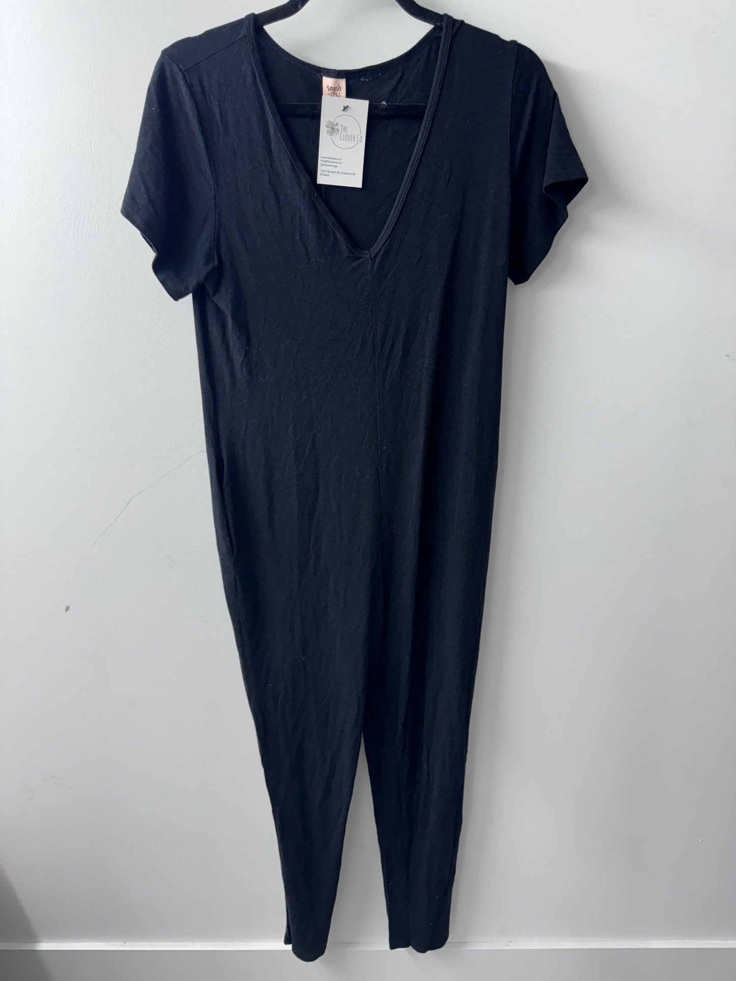 Smash + Tess Sunday Romper Midnight Black - Size XS