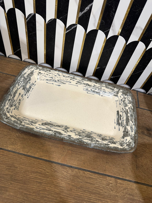 Pottery Serving Plate