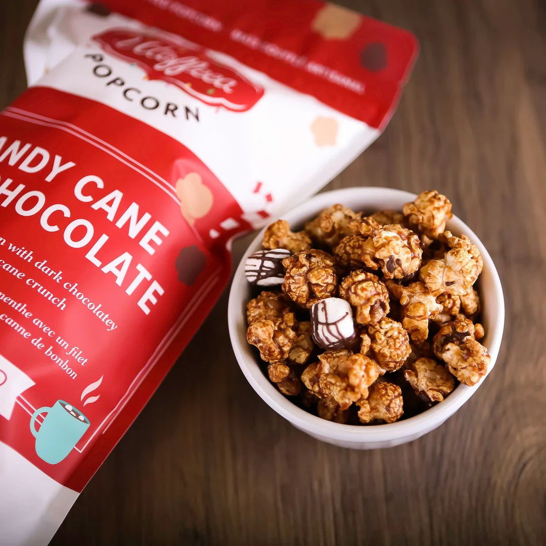 Utoffeea Candy Cane Hot Chocolate Popcorn