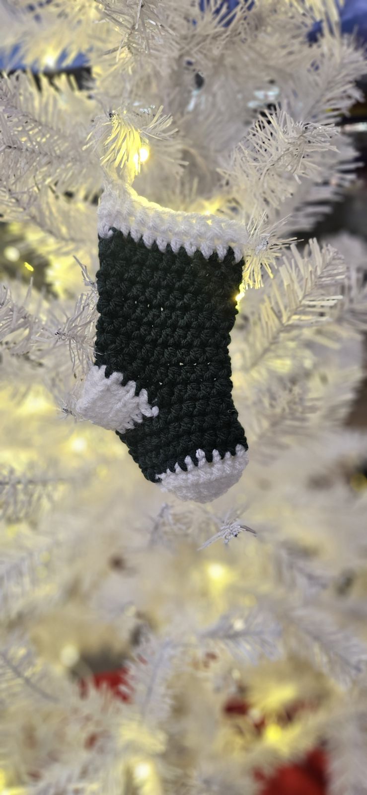 Crochet Stocking Ornament