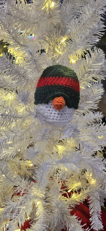 Crochet Snowman Head