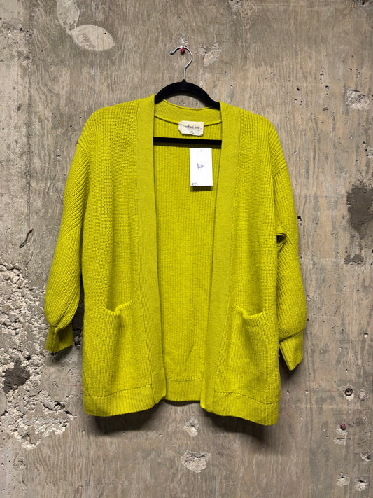 Wilfred Free Lime Green Cardigan- Size 2XS