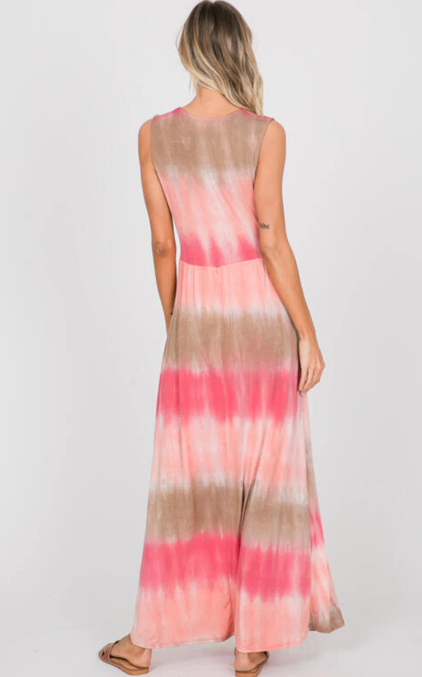 Tie-Dye Maxi Dress