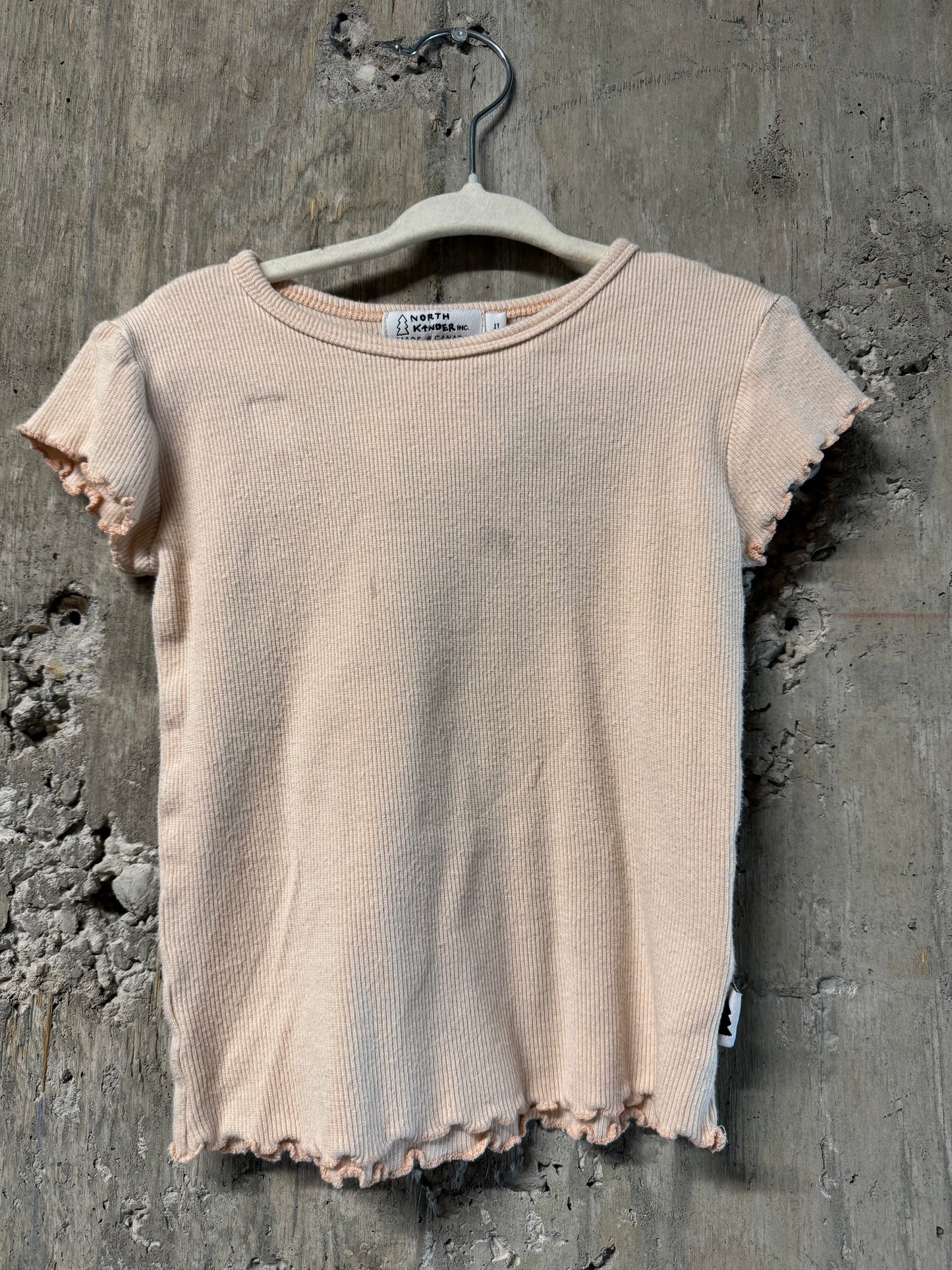 North Kinder Ribbed Short Sleeve Size 1