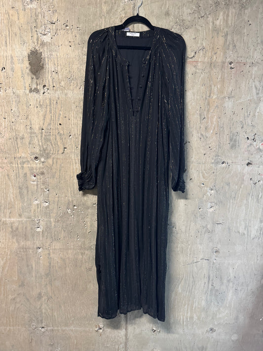 Smash + Tess Black and Gold Dress M/L