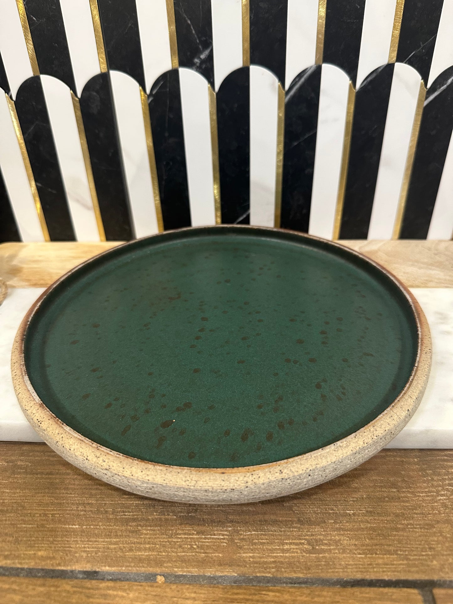 Pottery Dinner Plate (A)