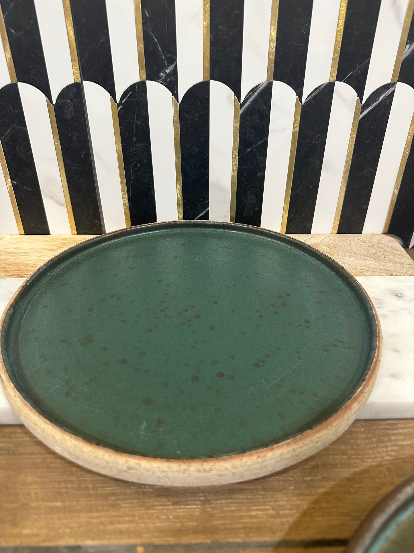 Pottery Dinner Plate (C)