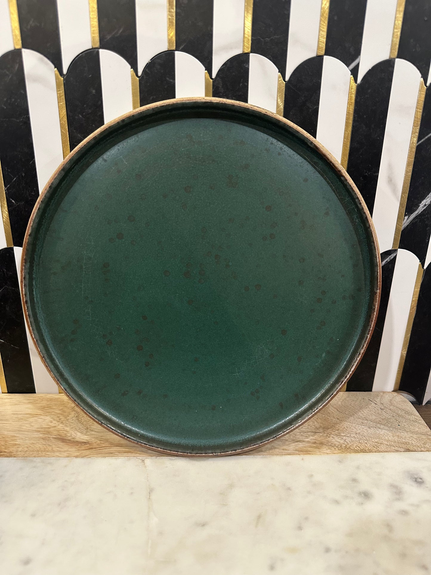 Pottery Dinner Plate (C)