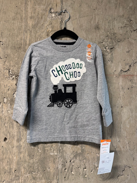 Gymboree Long Sleeve Train Shirt 18-24 Months