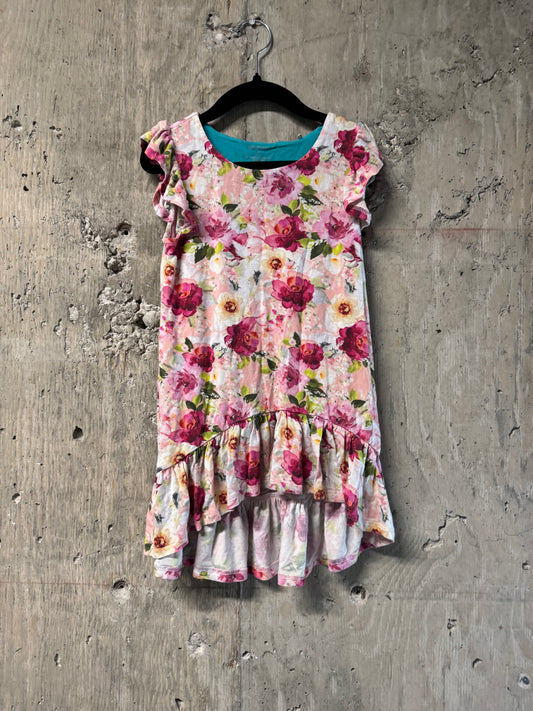 Posh Peanut Floral Dress 3T