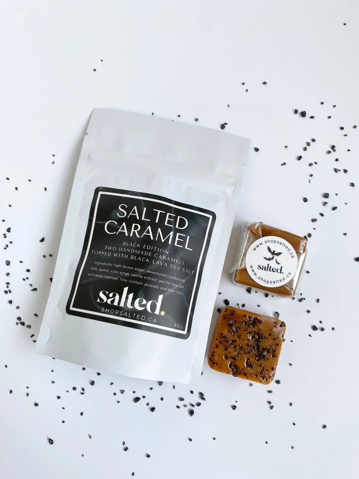 Salted - 2pc Bag - Black Salt Halloween Edition