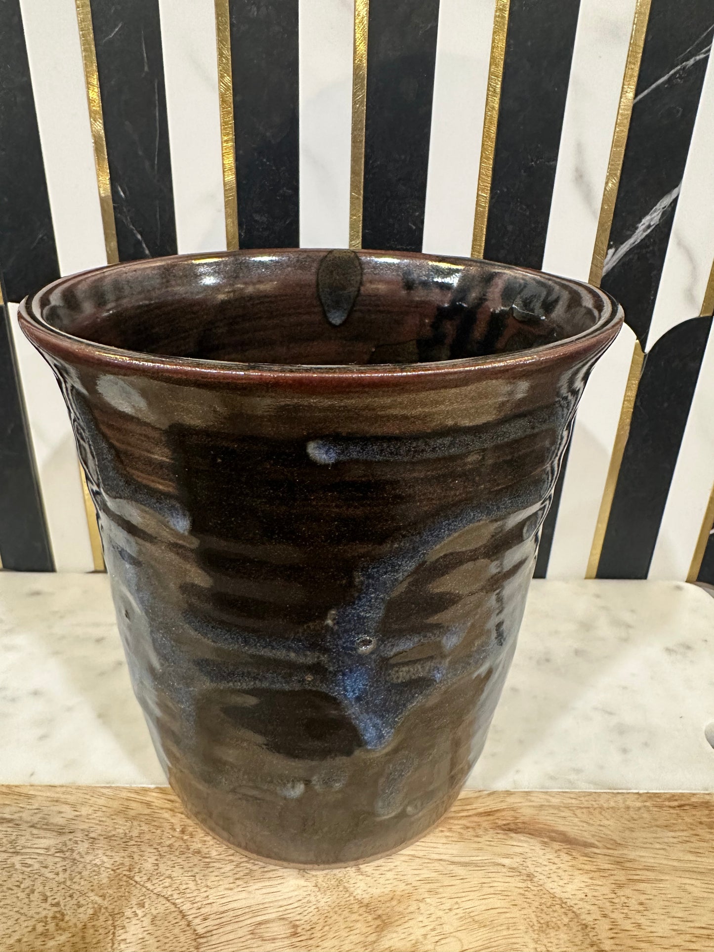 Pottery Utensil Holder