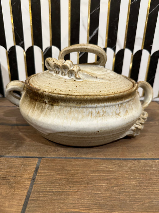 Large Pottery Casserole Dish