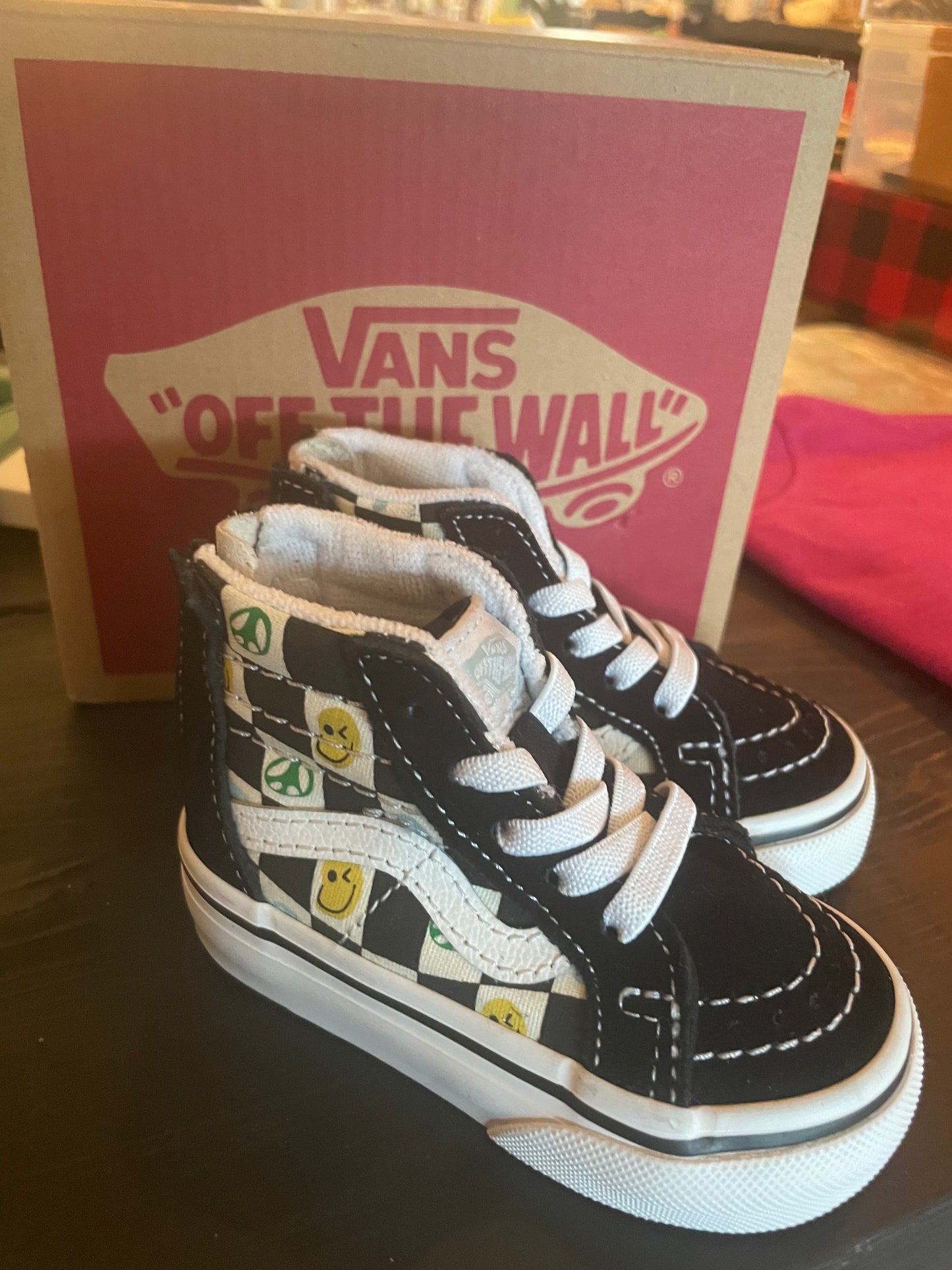 Vans Toddler High Top Sz 3.5