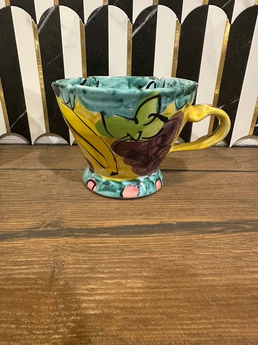 Colorful Pottery Mug