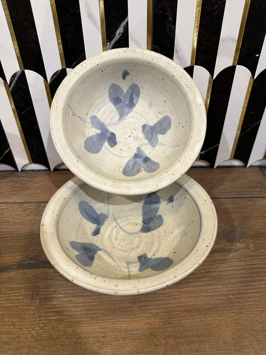 Set of 2 Pottery Bowls