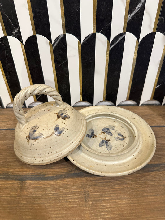 Pottery Butter Dish