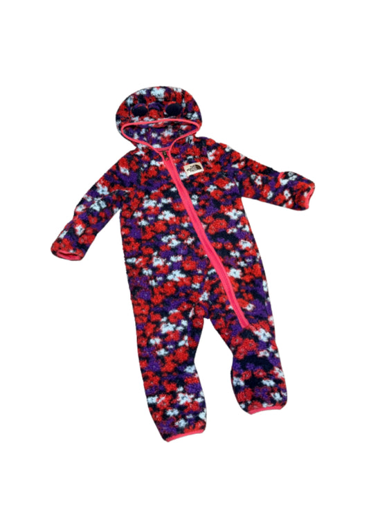 North Face Fleece Bunting Suit Sz 6/12 m