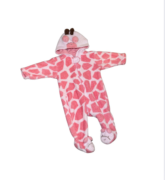 Snugabye Fleece Suit Sz 3/6 m