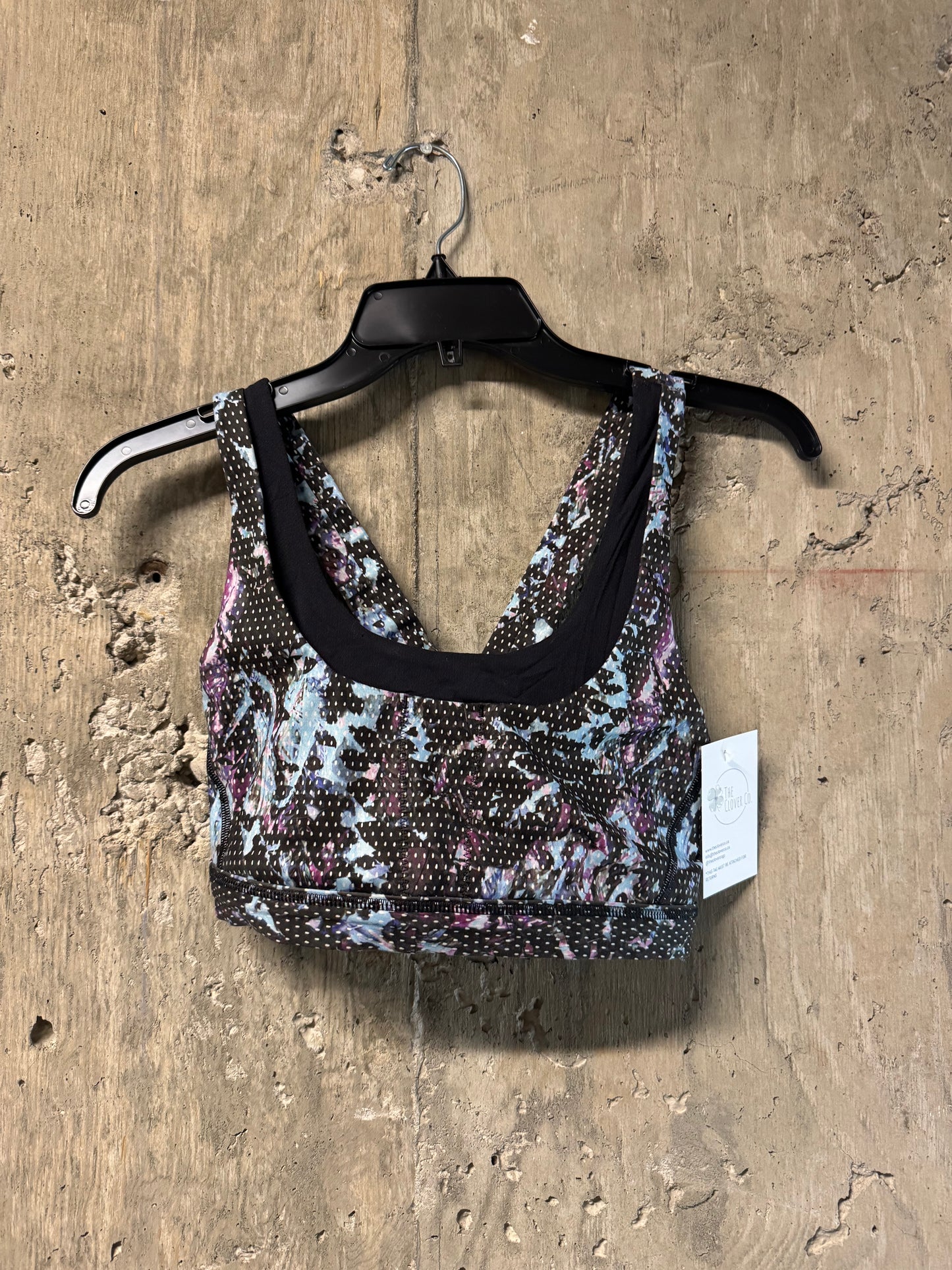 Lululemon Splendour Strappy Multi-Colour Sports Bra Size 8