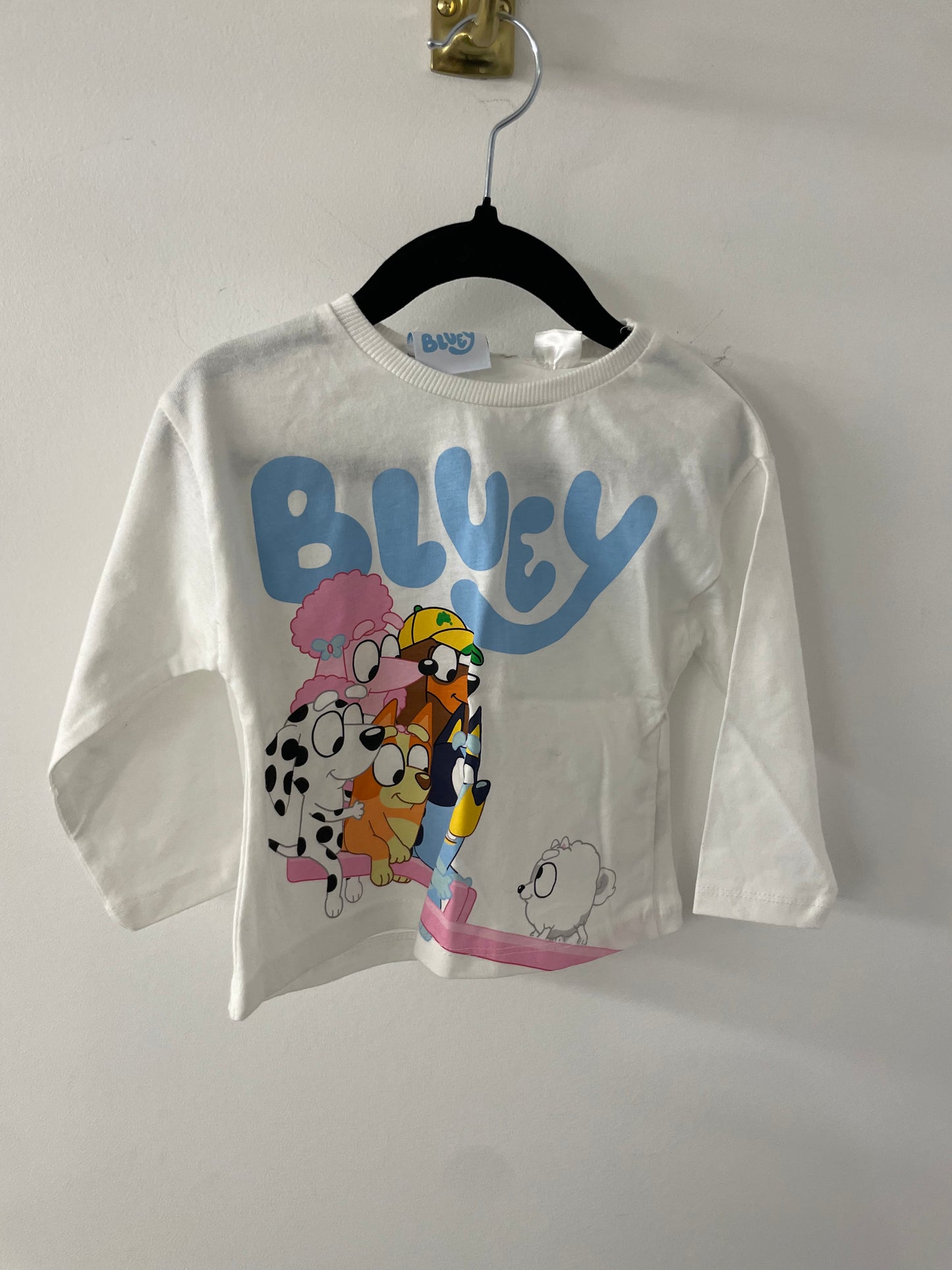 Zara Kids Bluey Long Sleeve - Size 12/18 Months