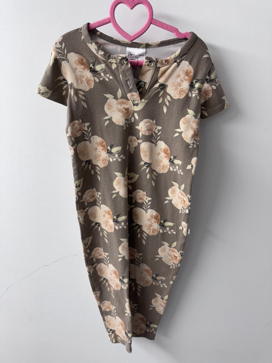 Jax + Lennon Floral Romper - Size 18/24 Months